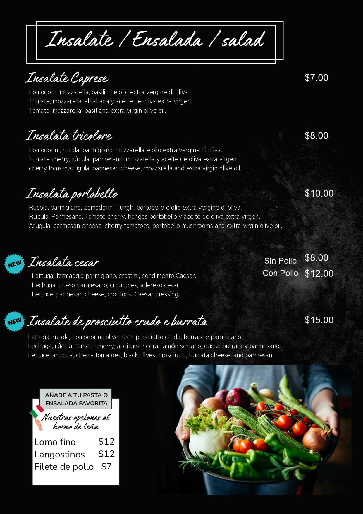 menu trattoria pizzeria napoli page 0005
